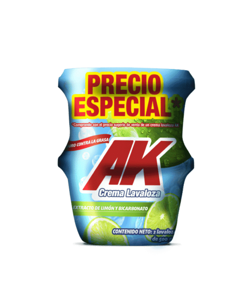 Lava Loza Ak Duo Limon ( 500 Grs )