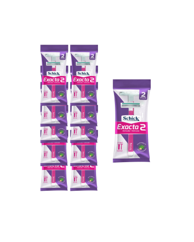 Schick 2 Hojas Dama X12