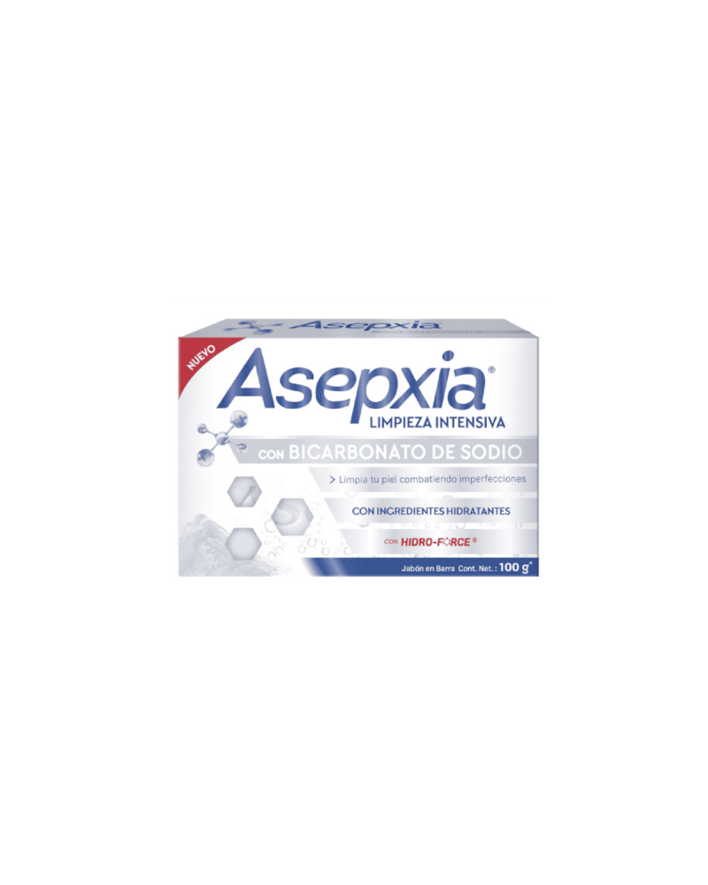 Asepxia Jabón Bicarbonato 100G