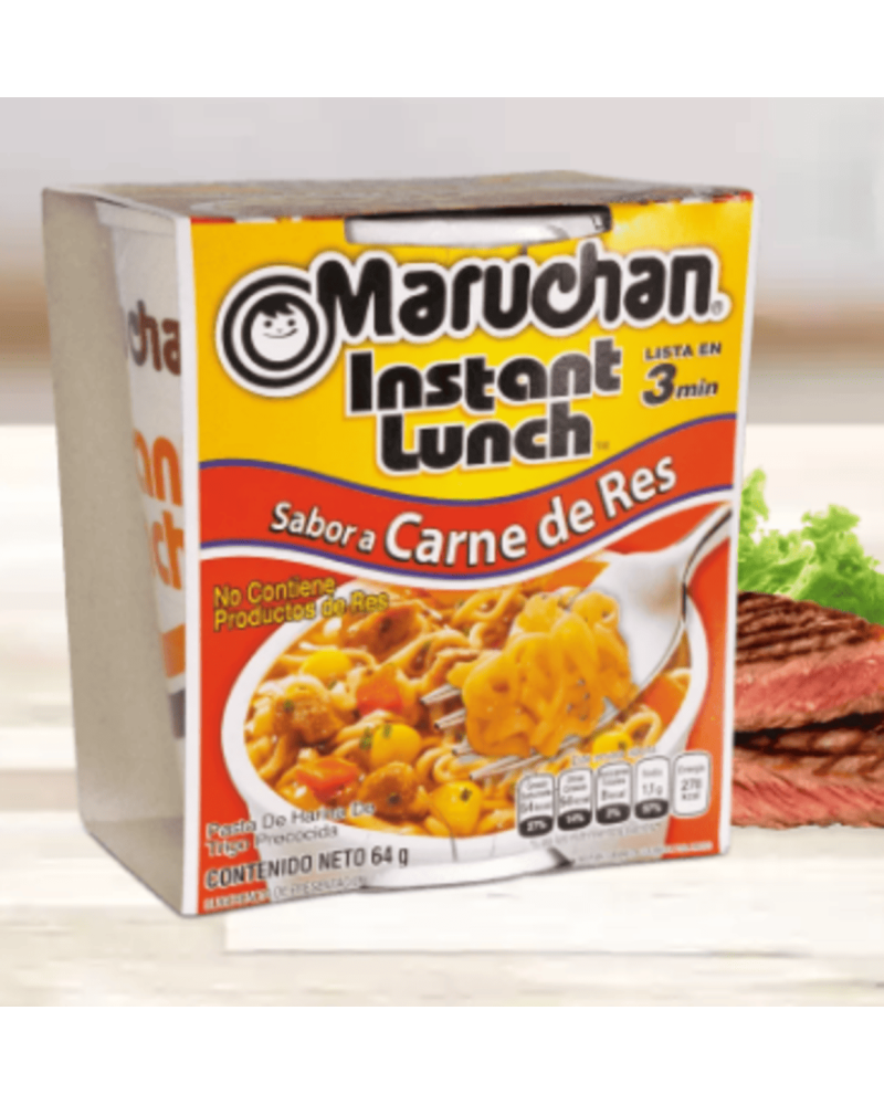 Sopa Maruchan Carne Vaso X64 Grs