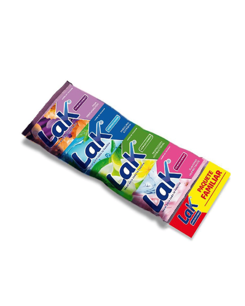 Jabon Lak Sensaciones X 4 Uni 115 Grs