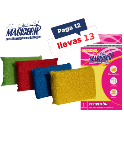Esponja Magicbril Restregon...