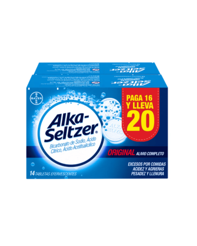 Alka Selzer Pague 16 Lleve 20
