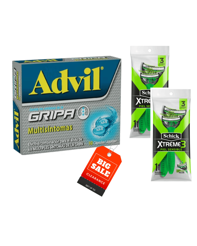 Advil Gripa X20 Gts 1 Cuchilla