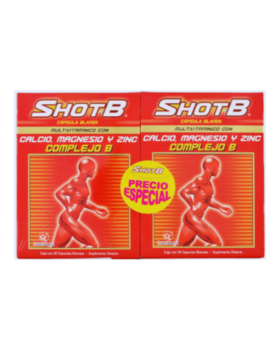 Shot B X 30 Capsulas X 2...