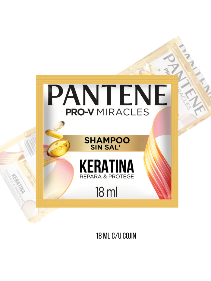 SH Crema Peinar Pantene Ristra X12 Sob. Keratina