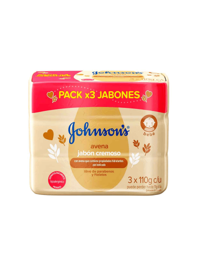 Jabon Johnson  Baby x3...